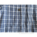 Camicia uomo 100% cotone tinto in filo